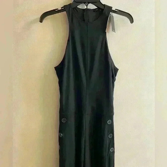 Massimo Dutti jumpsuit navy blue wide legs sleeveless. Small. NWT Retail:$259 - Picture 2 of 11